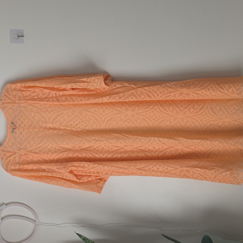 Torrid Apricot Lace Cardigan - Picture 6 of 6